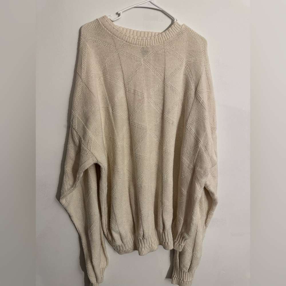 Vintage Cream colored ParFour sweater